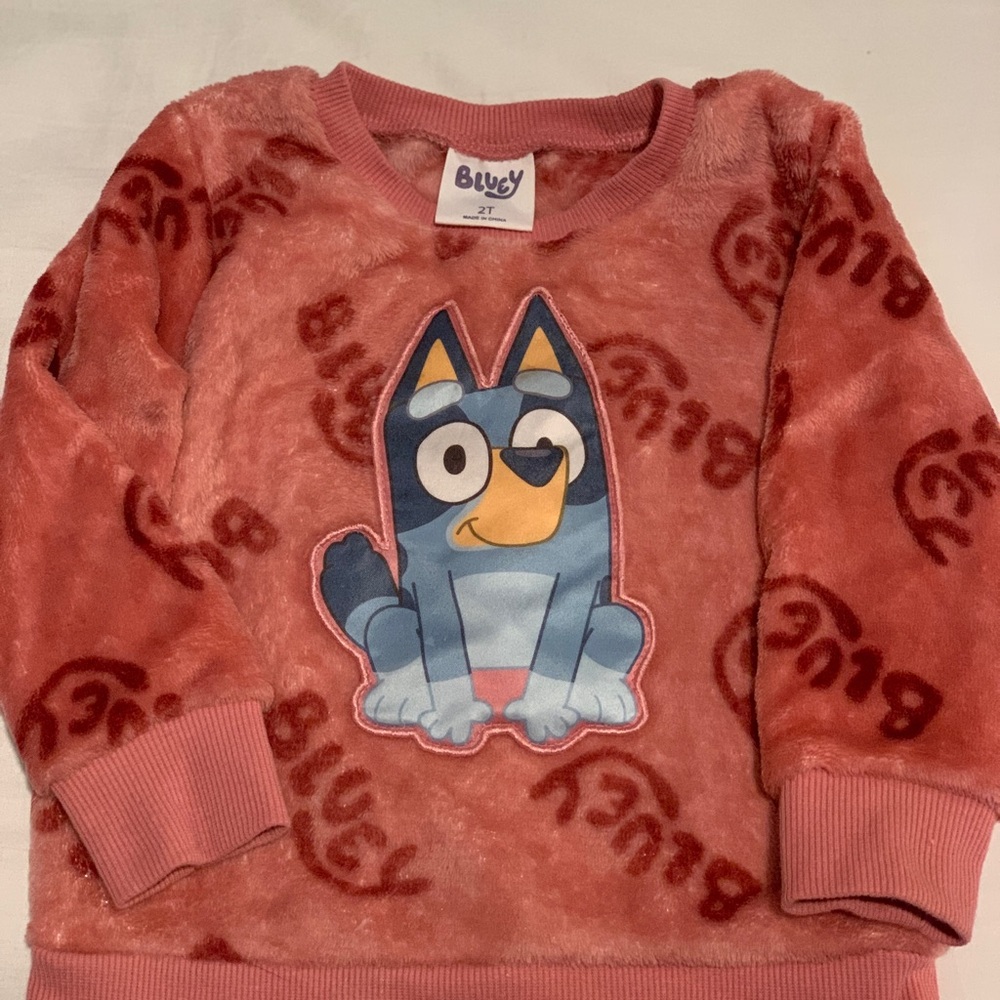 Kids' Pink Fleece Top
